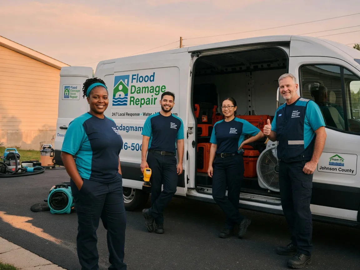 Water Damage Restoration company in New Canton, IL